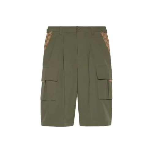 GUCCI Повседневные шорты Мужские Зеленые
