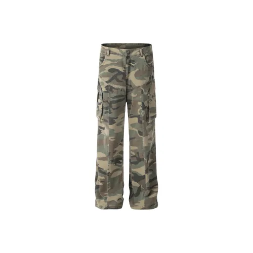 MT99 Повседневные брюки Унисекс Камуфляж