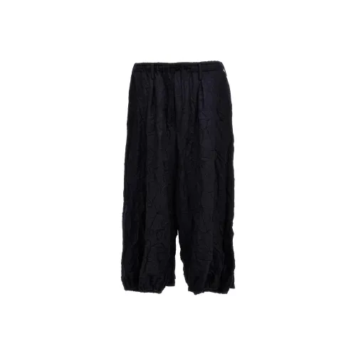 Yohji Yamamoto Темно-синие мужские повседневные брюки