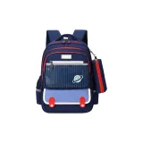 Темно-синий и красный