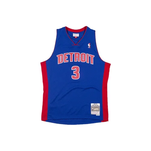 Mitchell Ness Синий Унисекс Баскетбольная Джерси