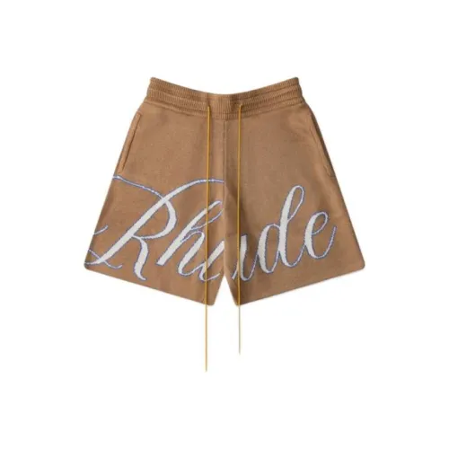 RHUDE Коричневые Мужские Повседневные Шорты