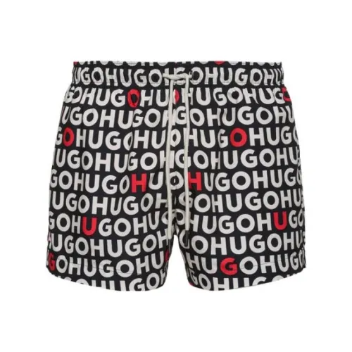 Hugo Boss Черные Мужские Повседневные Шорты