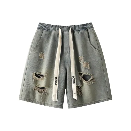 JCUI Унисекс Джинсовые Шорты