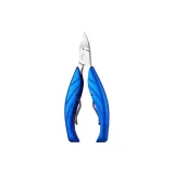 LTZ178 Синий Резиновый-Пластик Ручка Кожа Ножницы