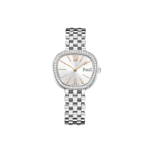 Piaget Кварцевый механизм Женские часы 29мм*25,3мм*6,5мм Серебряный