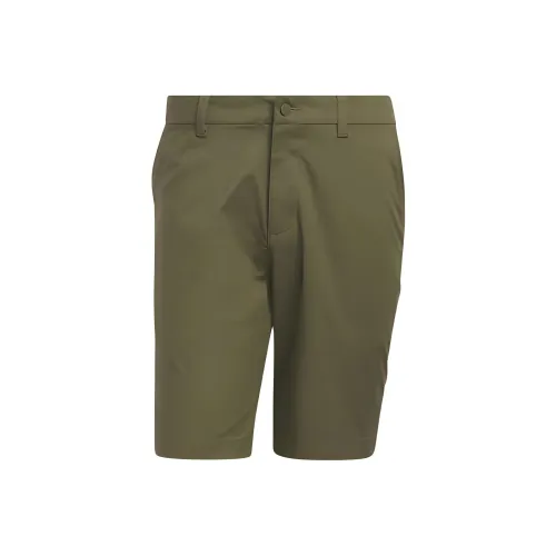 Adidas Olive Green Men's Casual Shorts Adidas Оливково-зеленые Мужские Повседневные Шорты