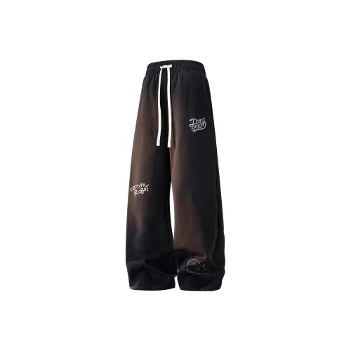 DoraemonA Повседневные брюки Стандартное издание Флис с подкладкой и утолщенные Унисекс