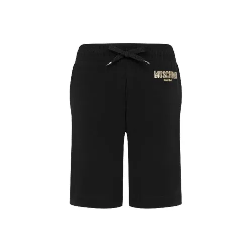 MOSCHINO Черные Мужские Повседневные Шорты