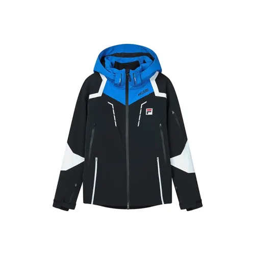 FILA ATHLETICS Темно-черный Мужская лыжная куртка
