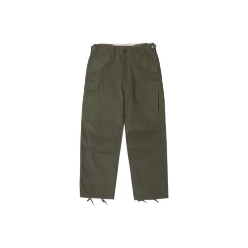 Nanamica Карго Брюки Мужские Хаки Зеленый