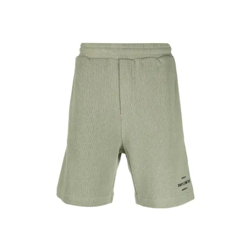 Helmut Lang Зеленые Мужские Повседневные Шорты