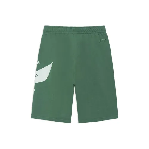 LINING Sports Fashion Collection Туманный Сосновый Зеленый Мужские Повседневные Шорты