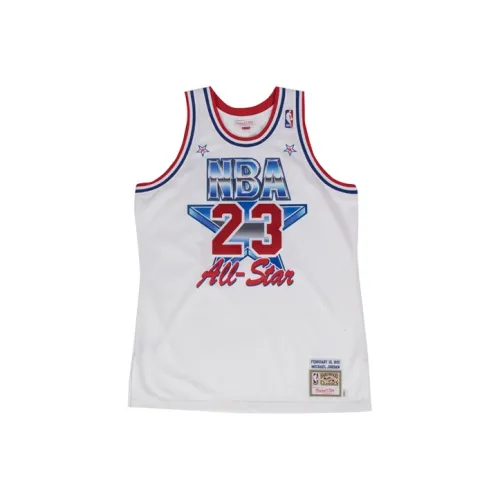 MITCHELL NESS Баскетбольная Джерси Мужская Белая