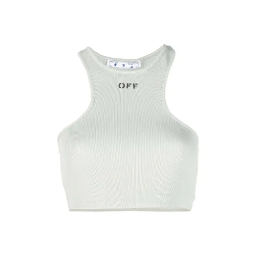 Off Белый FW21 Серый Женские Майки