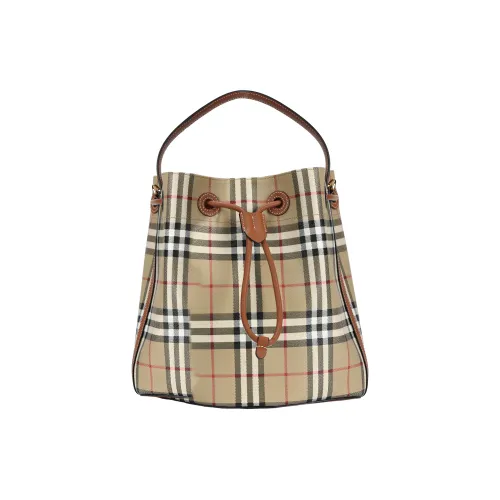 Burberry Сумка-торба TB Компактного Размера Ручка Регулируемый Съемный Наплечный Ремень Затягивающийся Шнурок