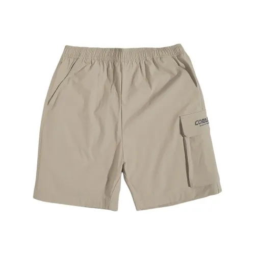 CORALIAN RUNOFF Коллекция Повседневные шорты Унисекс Бежевый