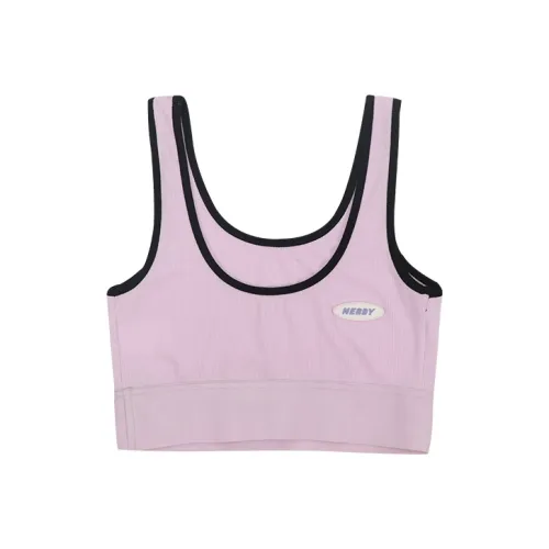 Nerdy Светло-розовые Женские Майки