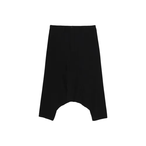 Yohji Yamamoto Pour Homme SS25 Повседневные брюки Мужской Черный