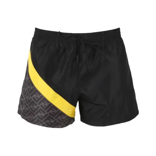 FENDI SS23 Повседневные шорты Мужские Черные