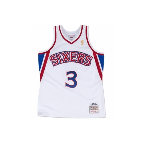MITCHELL NESS Баскетбольная Джерси Мужская Белая