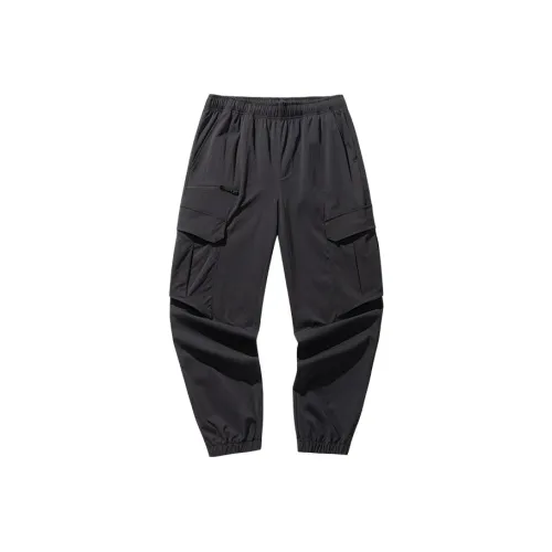 ANTA Life Collection Повседневные брюки Мужские Основной черный