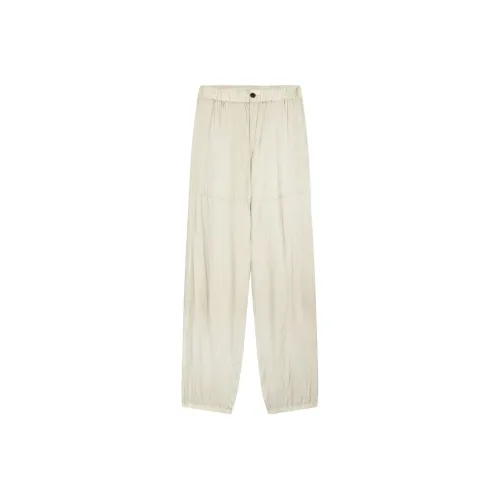 DRIES VAN NOTEN Белый Мужской Повседневные Брюки