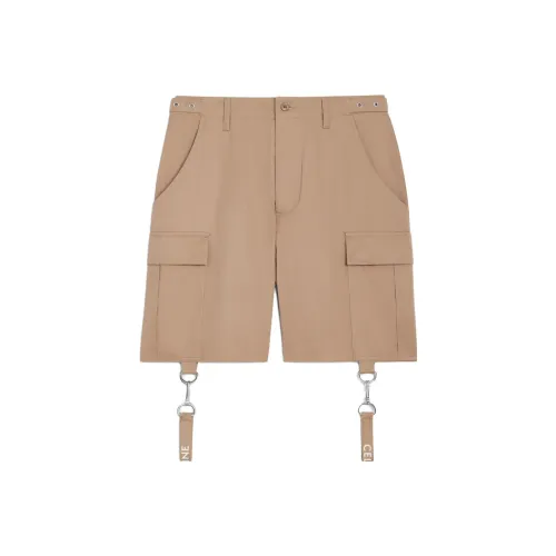 CELINE Бежевые Мужские Повседневные Шорты