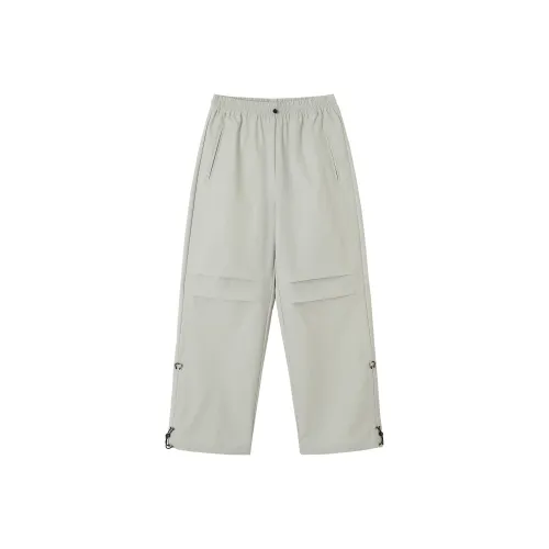 YADcrew Повседневные брюки Унисекс Серебристо-серый