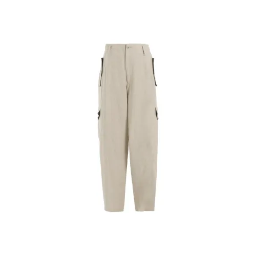 Yohji Yamamoto Y'S For Men FW24 Повседневные брюки Мужской Айвори