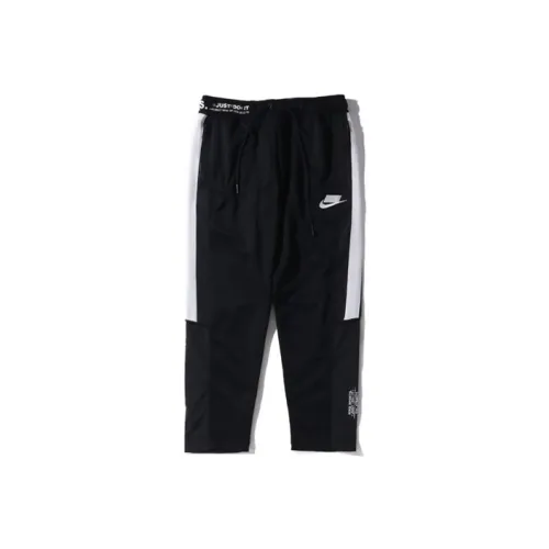 Nike Мужские черные спортивные брюки