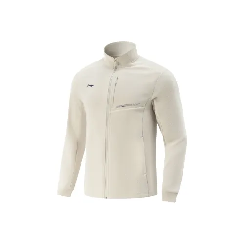 Подкладка Table Tennis Series Куртки Пальто Унисекс Гравий Белый Серый