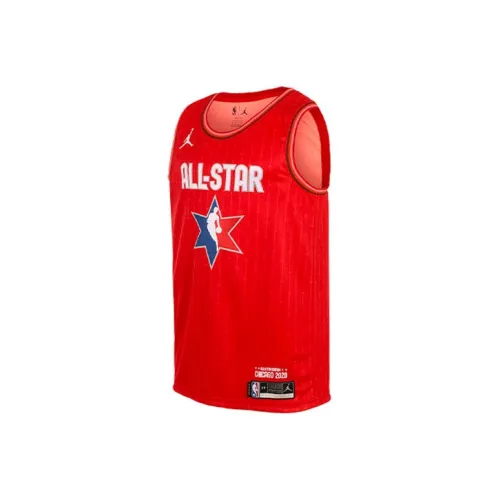 Джордан Красный Мужская баскетбольная футболка