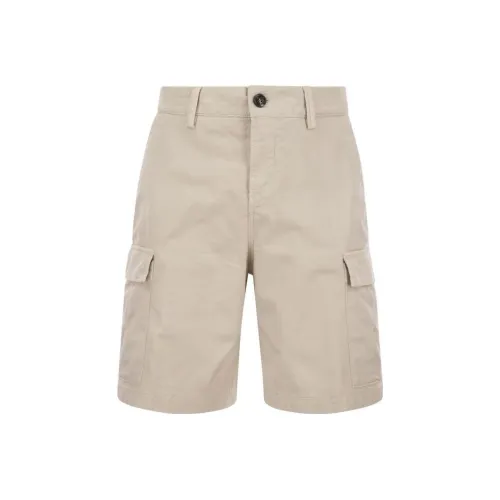 BRUNELLO CUCINELLI Khaki Мужские Повседневные Шорты
