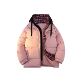 Розовый, черный, клетчатый