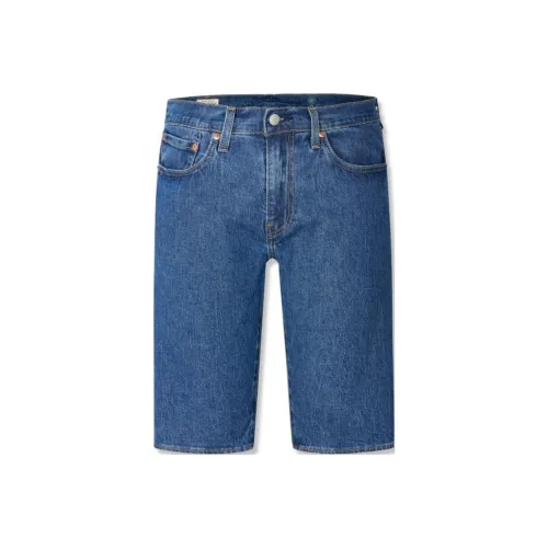 Levi's Джинсовые шорты Мужские Средне-синие