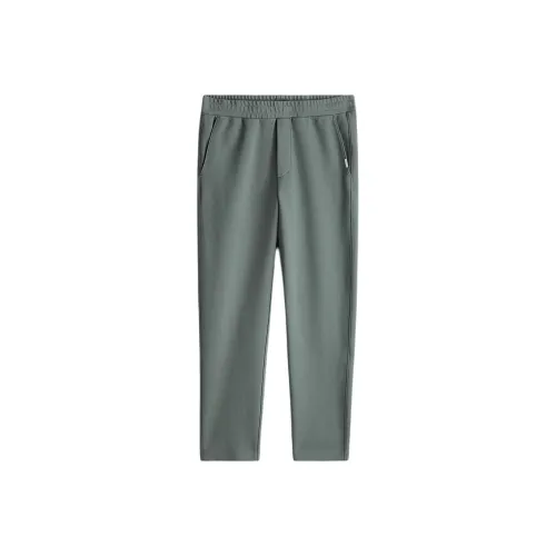 H&M Steel Green Мужские Повседневные Штаны
