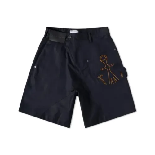 JW Anderson Черные Мужские Повседневные Шорты