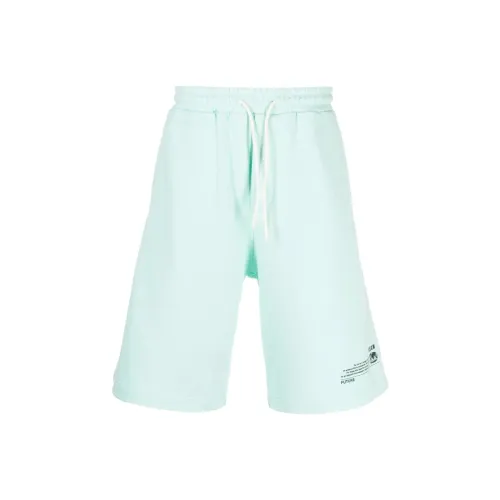 MSGM Повседневные шорты Мужские Светло-синие