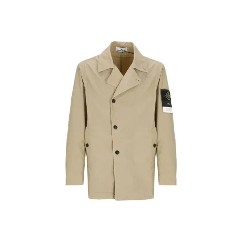 STONE ISLAND Куртки и Пальто Мужской Бежевый