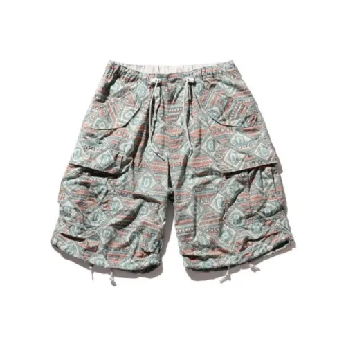 BEAMS совместный бренд Саксонский синий Мужские Повседневные шорты