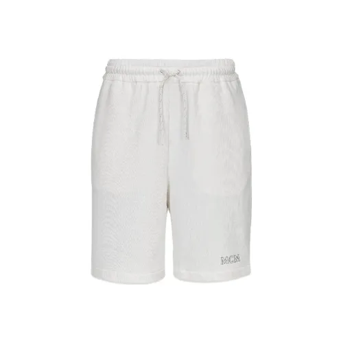 MCM SS23 Повседневные шорты Мужские Белые