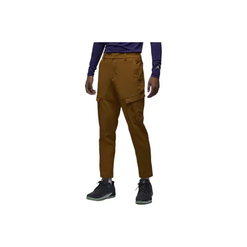 Jordan Golf Повседневные брюки Мужские Пустынный Желтый Коричневый
