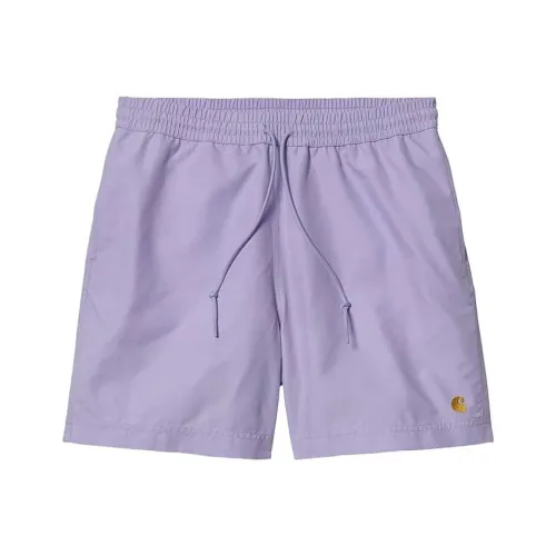 Carhartt WIP Purple Men's Casual Shorts Carhartt WIP Фиолетовые Мужские Повседневные Шорты
