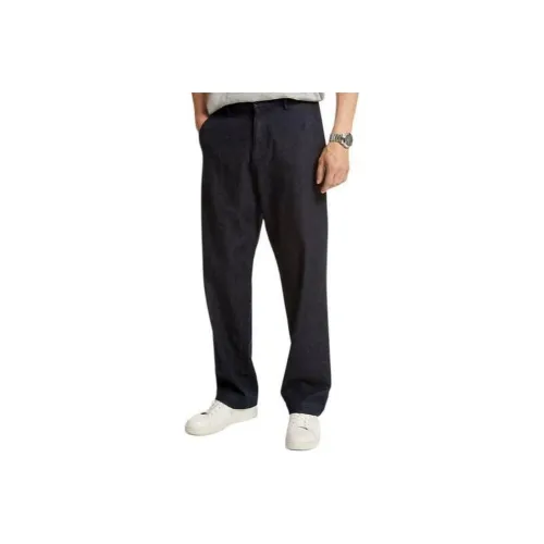 MICHAEL KORS Эластичный хлопок Широкие брюки Chino Брюки Повседневные брюки Мужские Индиго