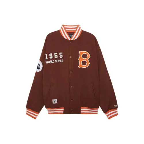 New Era Collaboration FW24 Пуховая куртка Унисекс Кофе