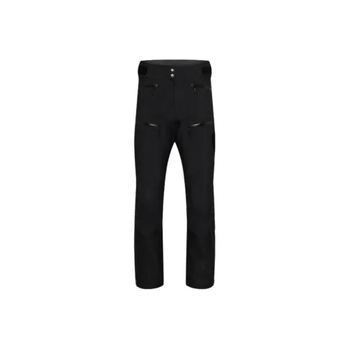 NORRONA Повседневные брюки Мужские Икорный Черный