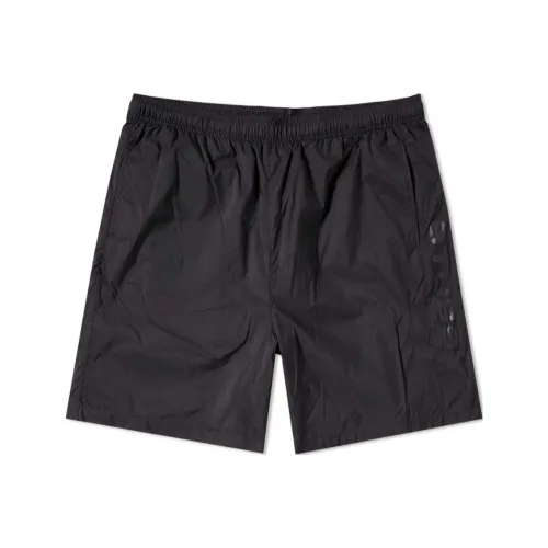 Stussy SS24 Sport Нейлон Короткие Повседневные Шорты Мужские Черные