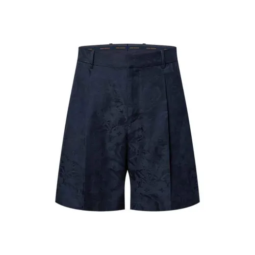 LOUIS VUITTON SS24 Повседневные шорты Мужские Темно-синие