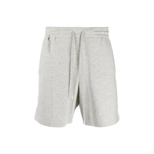 THOM BROWNE Светло-серые мужские спортивные шорты